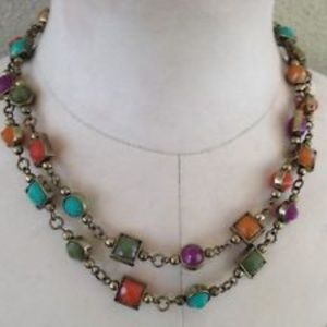 Chiclet necklace